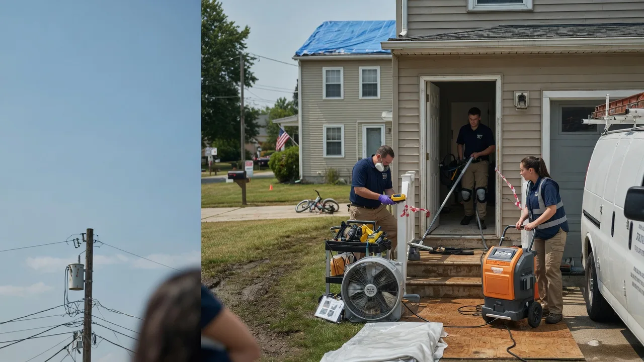Water Damage Repair in Ivydale, WV near me